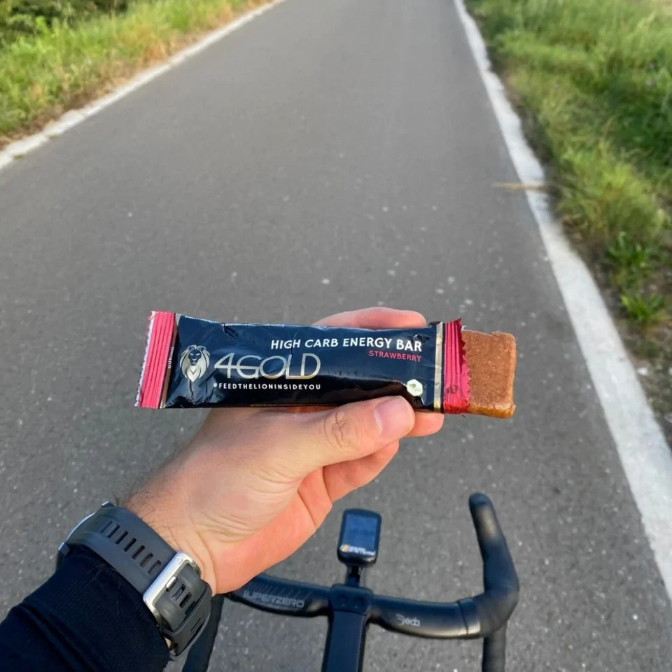 Ultra Carb Energy Bar 4GOLD – Strawberry 60 g
