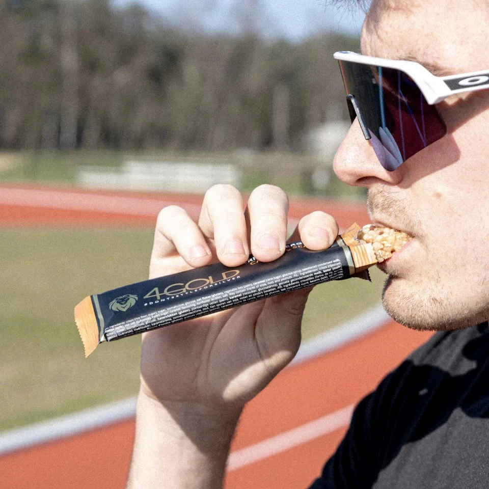 Crispy Energy Bar 4GOLD – Salted Caramel 35 g