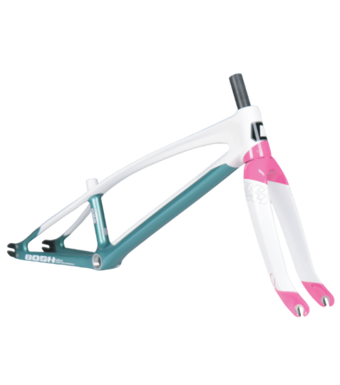 Orca Carbon frame set - Mini - PINK GREEN 2027