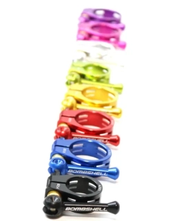 Seatpost clamp 31,8mm Bombshell TI