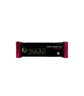 Crispy Energy Bar 4GOLD – Raspberry 35 g